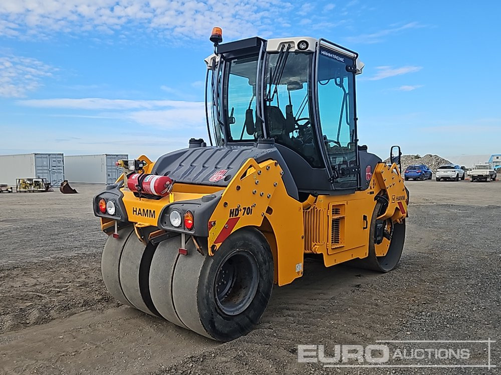 2017 Hamm HD70IVT - רולר: תמונה 3 2017 Hamm HD70IVT - רולר: תמונה 3