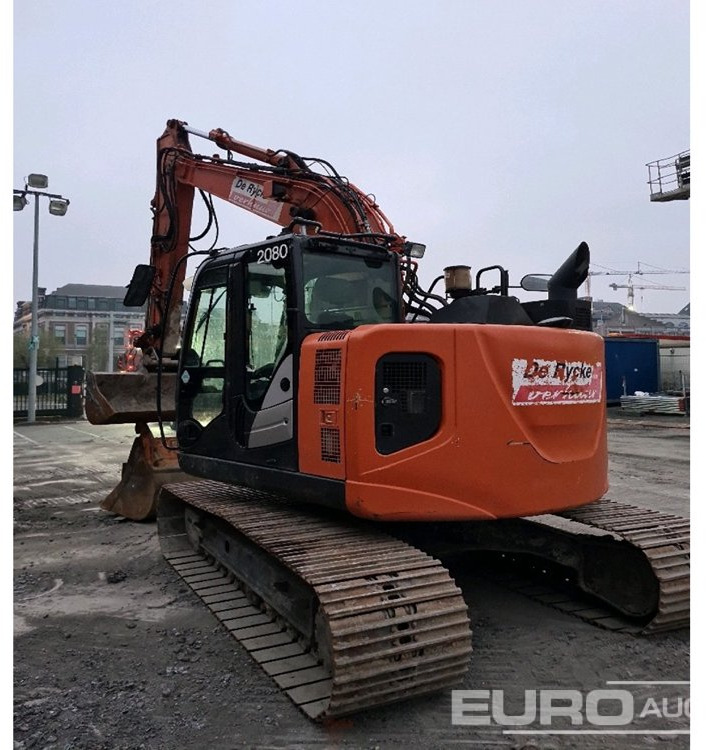 2017 Hitachi ZX135US-6 - מחפר סורק: תמונה 1 2017 Hitachi ZX135US-6 - מחפר סורק: תמונה 1