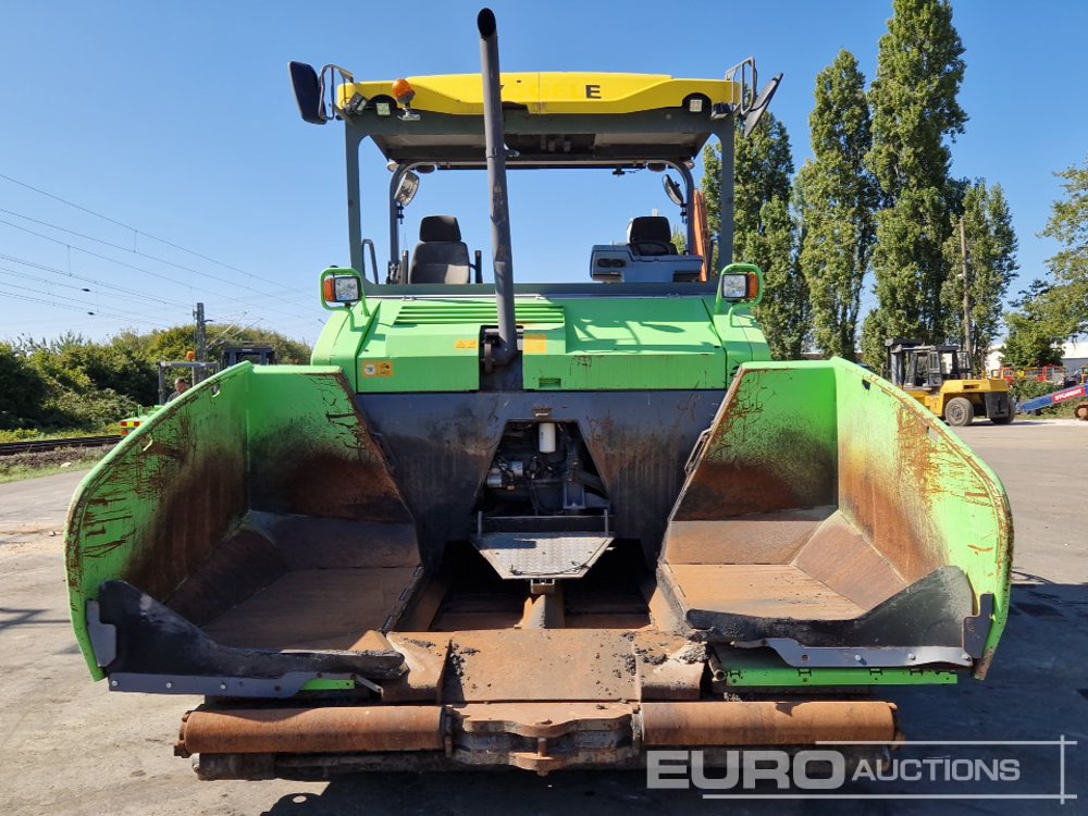 מרצף אספלט 2017 Vögele 1183/SUPER 1603-3I Wheeled Asphalt Paver, Vogële AB 500-3 Screed (Levelling Equipment in Office): תמונה 8