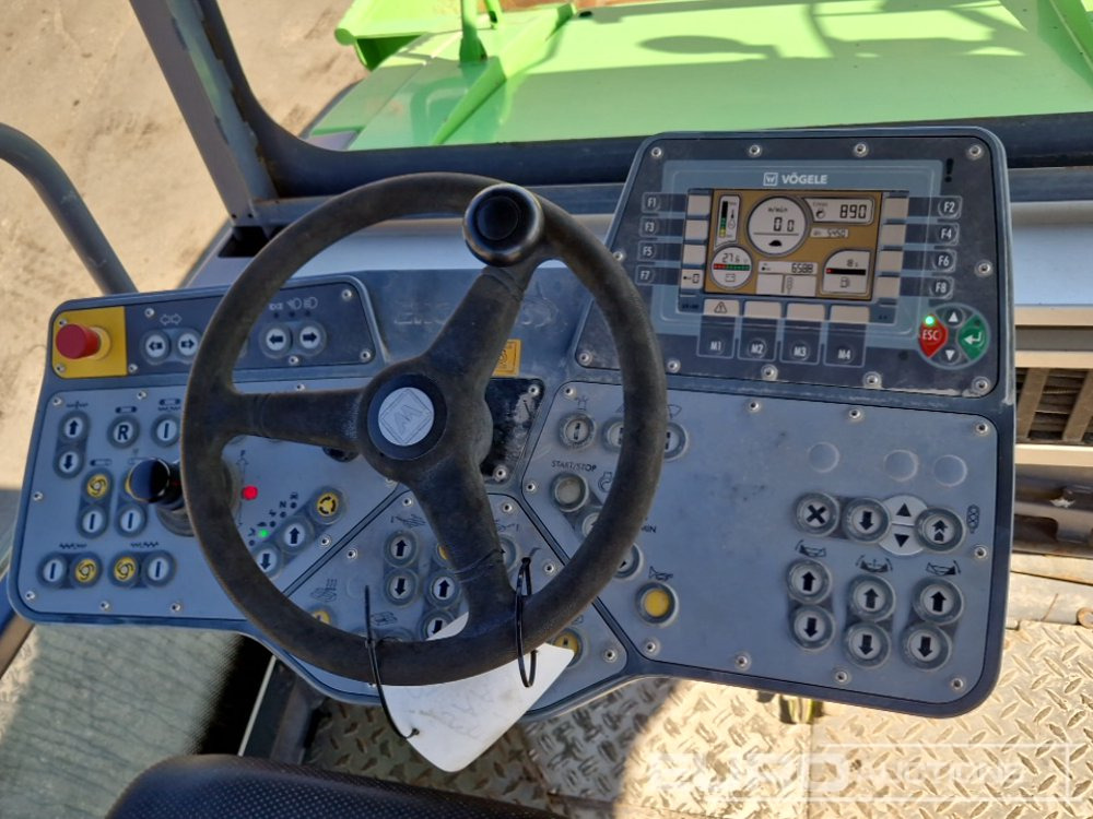 מרצף אספלט 2017 Vögele 1183/SUPER 1603-3I Wheeled Asphalt Paver, Vogële AB 500-3 Screed (Levelling Equipment in Office): תמונה 40
