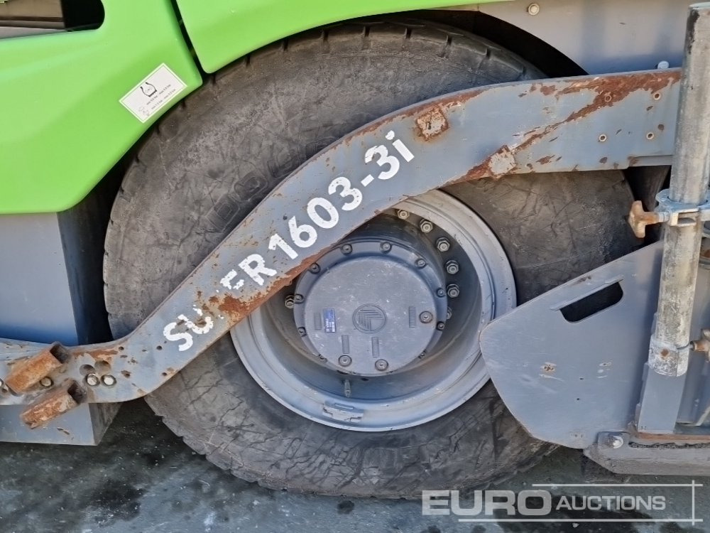 מרצף אספלט 2017 Vögele 1183/SUPER 1603-3I Wheeled Asphalt Paver, Vogële AB 500-3 Screed (Levelling Equipment in Office): תמונה 13