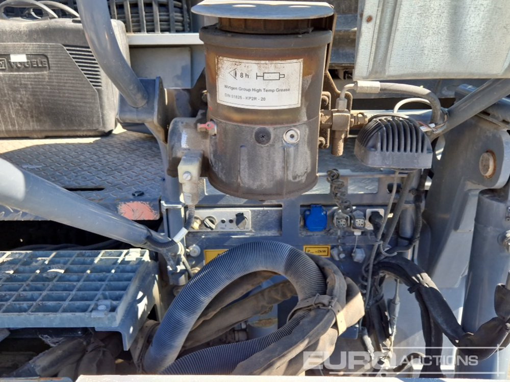 מרצף אספלט 2017 Vögele 1183/SUPER 1603-3I Wheeled Asphalt Paver, Vogële AB 500-3 Screed (Levelling Equipment in Office): תמונה 37