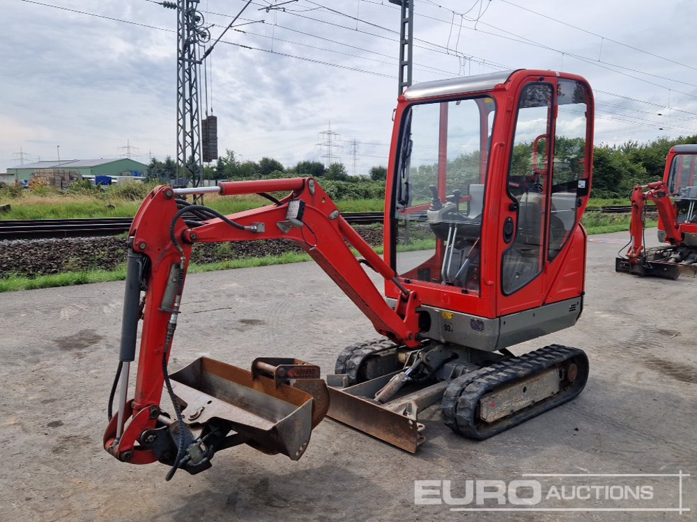 2017 Wacker Neuson ET16 - מיני מחפר: תמונה 1 2017 Wacker Neuson ET16 - מיני מחפר: תמונה 1
