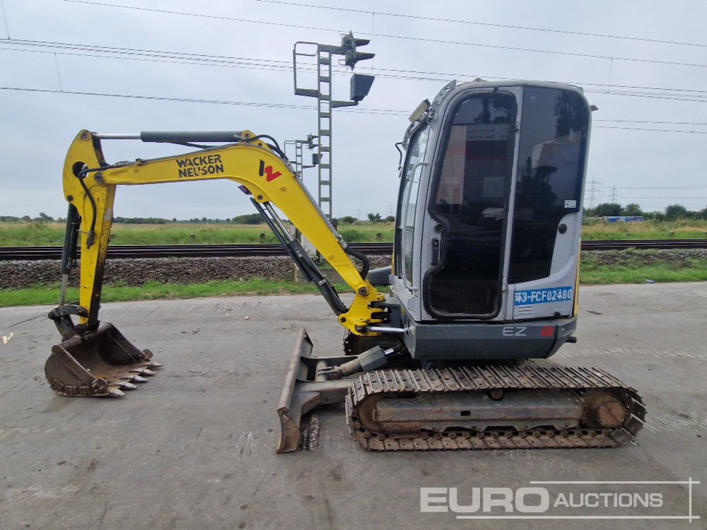 2017 Wacker Neuson EZ38 - מיני מחפר: תמונה 2 2017 Wacker Neuson EZ38 - מיני מחפר: תמונה 2