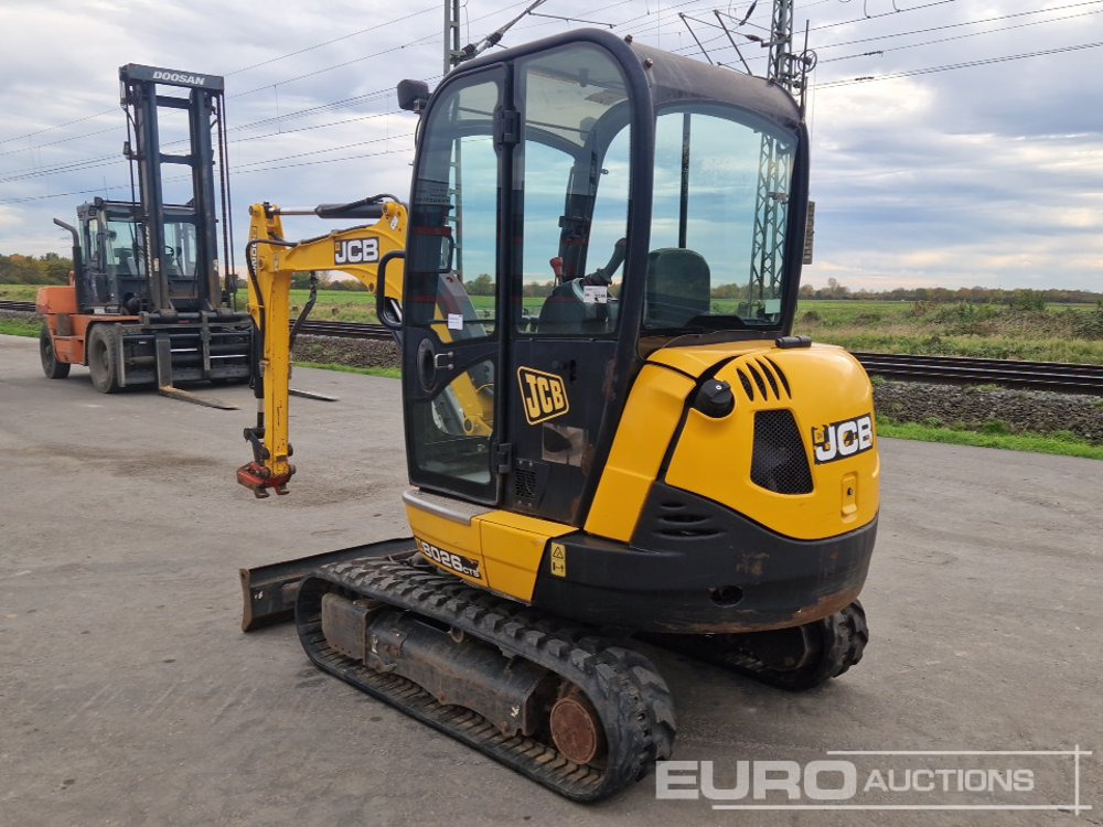 2018 JCB 8026 CTS - מיני מחפר: תמונה 3 2018 JCB 8026 CTS - מיני מחפר: תמונה 3