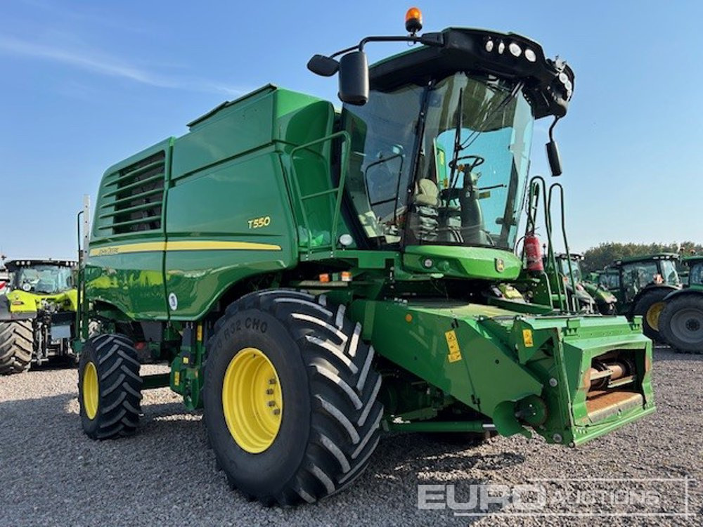 2018 John Deere T550 - מקצרת קומבינה: תמונה 1 2018 John Deere T550 - מקצרת קומבינה: תמונה 1
