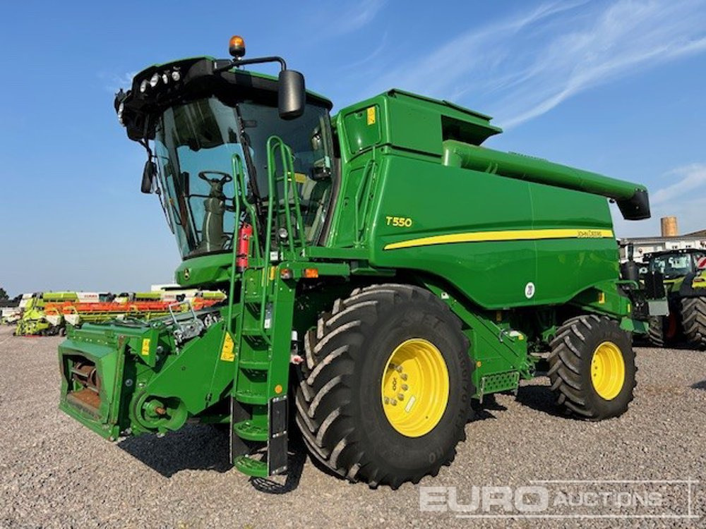 2018 John Deere T550 - מקצרת קומבינה: תמונה 2 2018 John Deere T550 - מקצרת קומבינה: תמונה 2