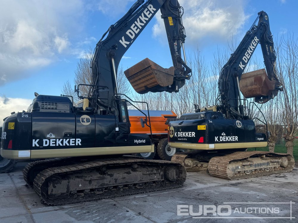 2018 Komatsu HB215LC-3 - מחפר סורק: תמונה 1 2018 Komatsu HB215LC-3 - מחפר סורק: תמונה 1