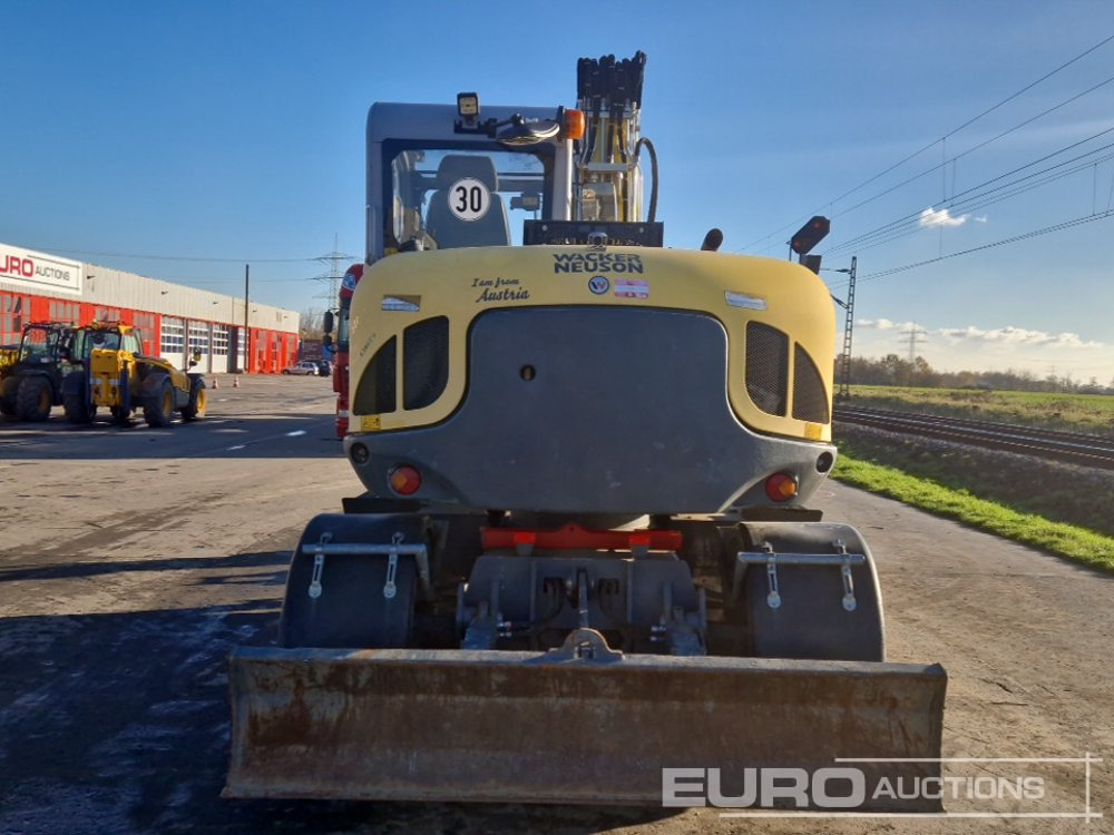 2018 Wacker Neuson EW100 - מחפר גלגלים: תמונה 4 2018 Wacker Neuson EW100 - מחפר גלגלים: תמונה 4