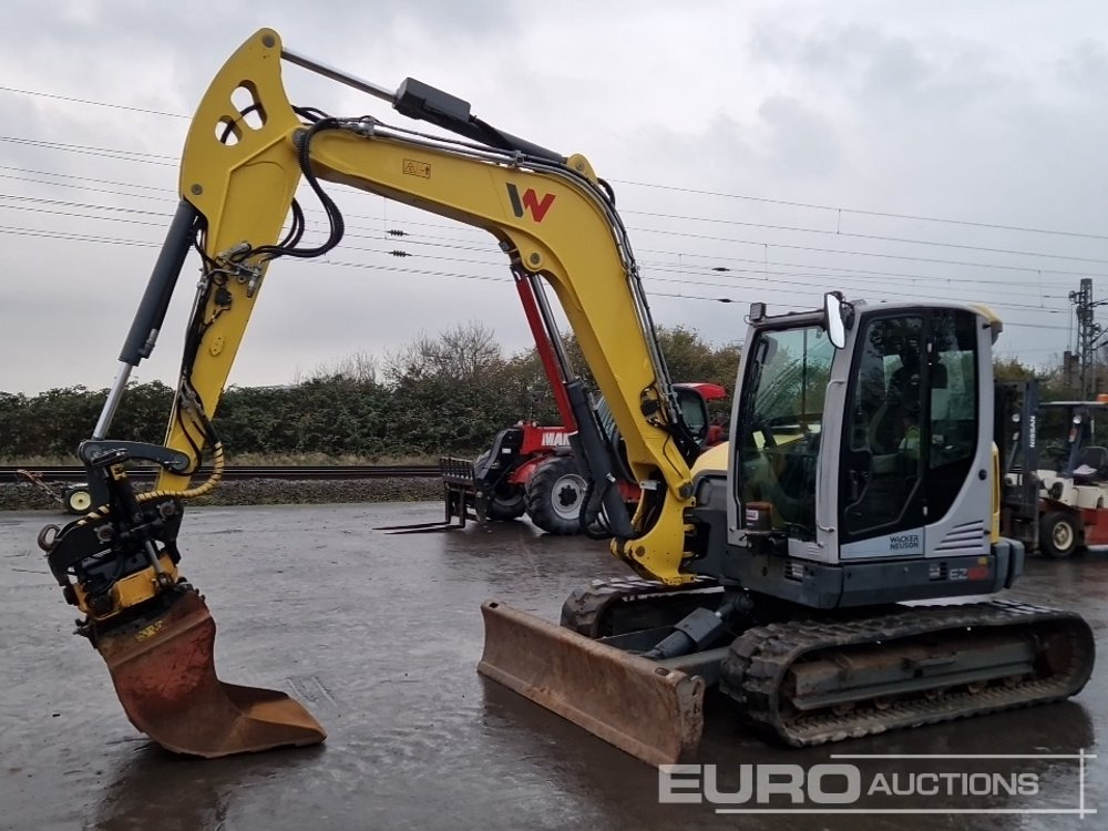 2018 Wacker Neuson EZ80 - מיני מחפר: תמונה 1 2018 Wacker Neuson EZ80 - מיני מחפר: תמונה 1
