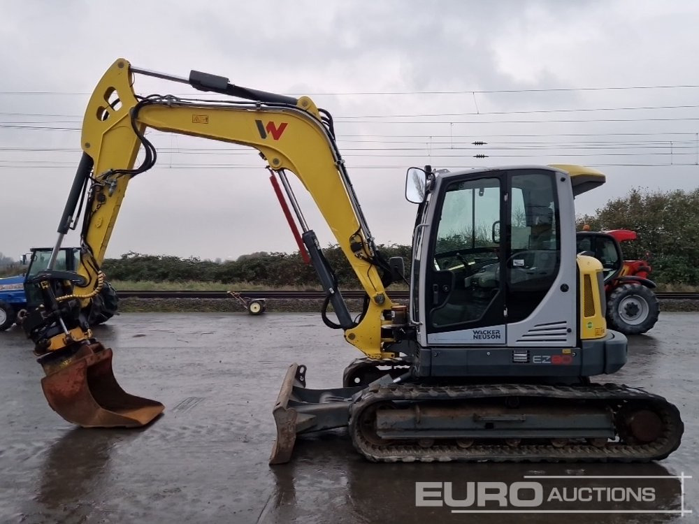 2018 Wacker Neuson EZ80 - מיני מחפר: תמונה 2 2018 Wacker Neuson EZ80 - מיני מחפר: תמונה 2