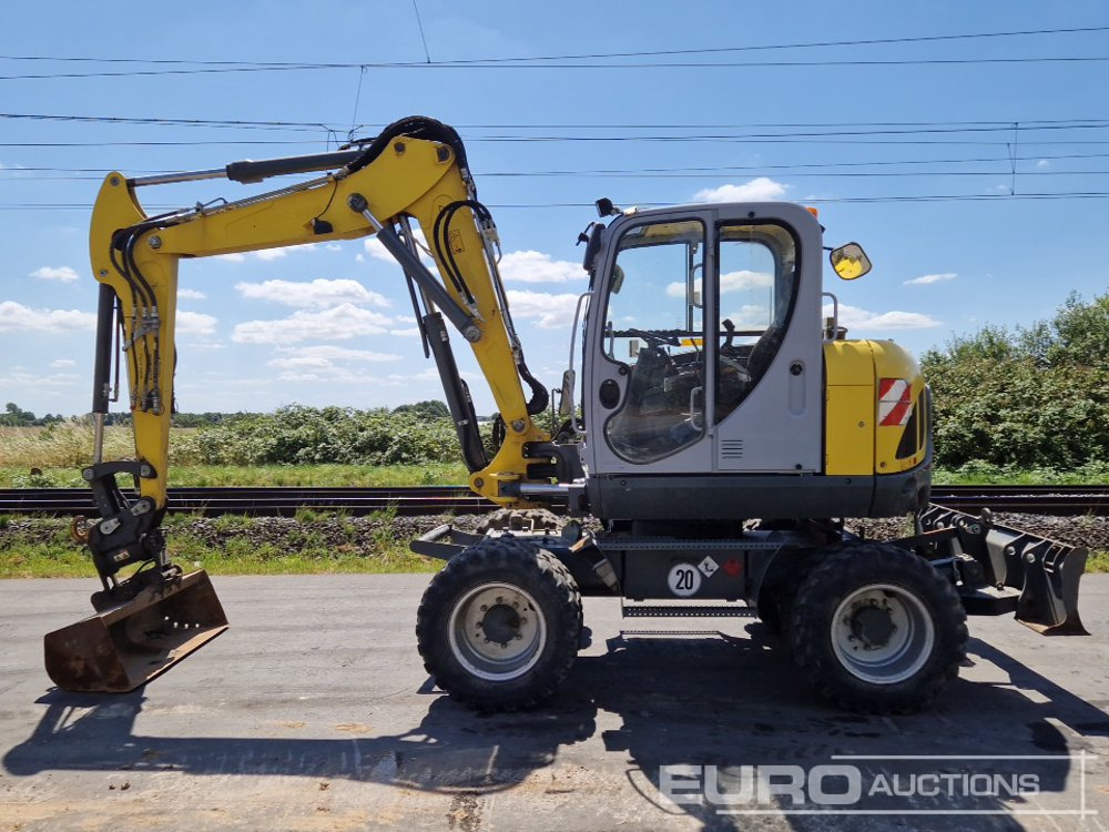 2019 Wacker Neuson EW100 - מחפר גלגלים: תמונה 2 2019 Wacker Neuson EW100 - מחפר גלגלים: תמונה 2