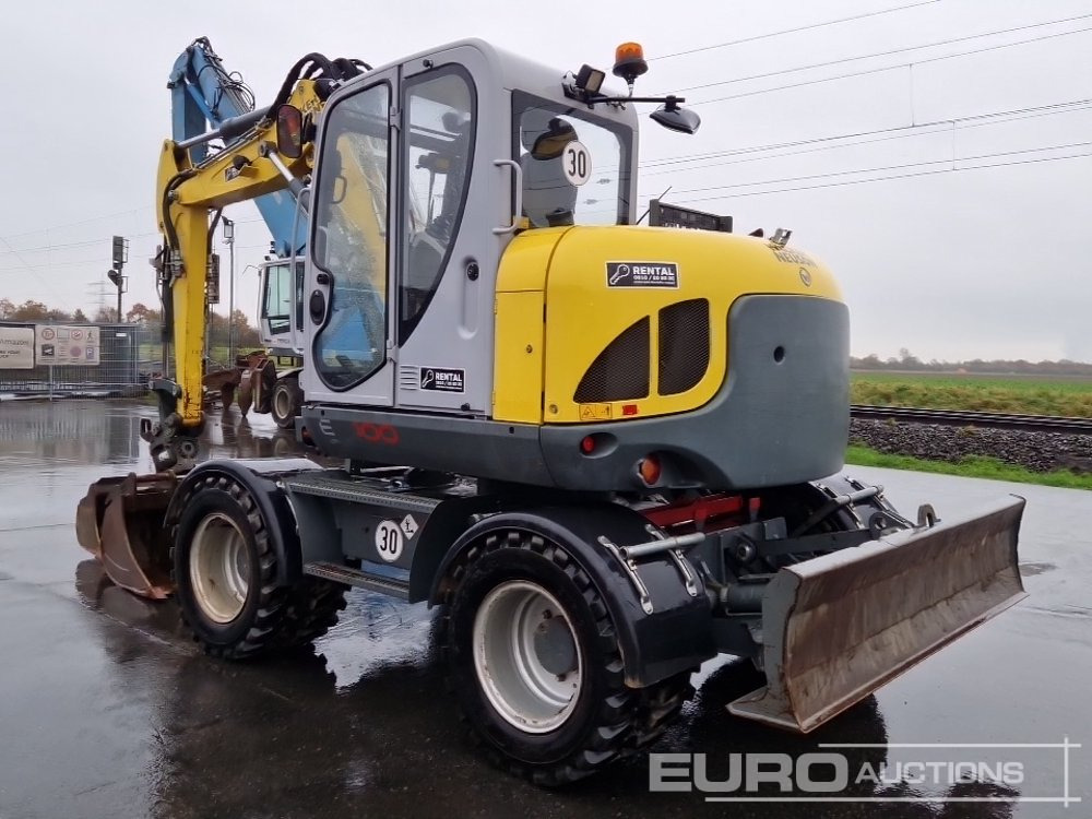 2019 Wacker Neuson EW100 - מחפר גלגלים: תמונה 3 2019 Wacker Neuson EW100 - מחפר גלגלים: תמונה 3