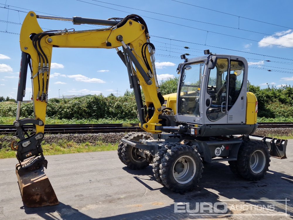 2019 Wacker Neuson EW100 - מחפר גלגלים: תמונה 1 2019 Wacker Neuson EW100 - מחפר גלגלים: תמונה 1