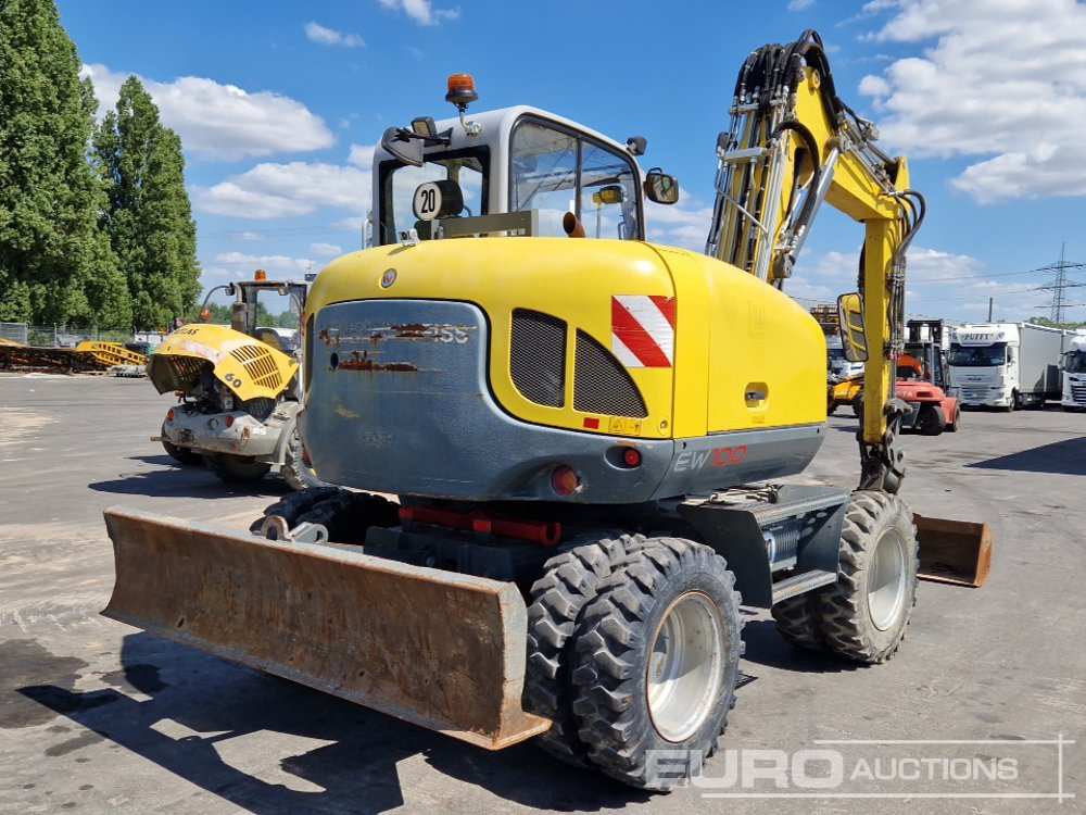 2019 Wacker Neuson EW100 - מחפר גלגלים: תמונה 5 2019 Wacker Neuson EW100 - מחפר גלגלים: תמונה 5