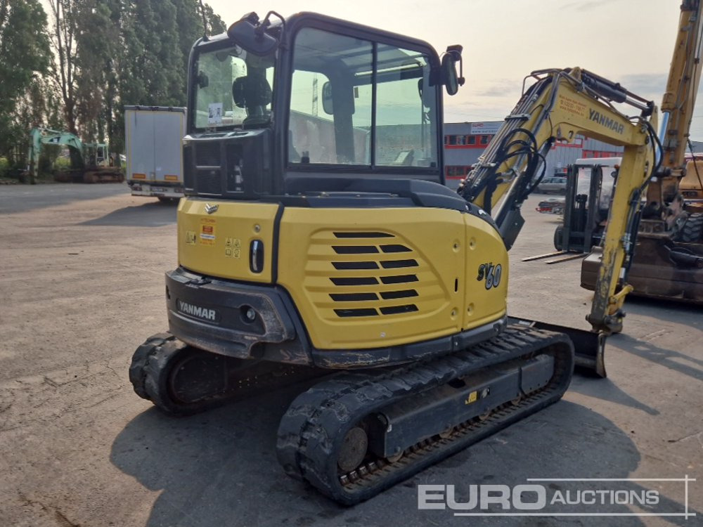 2019 Yanmar SV60-A - מיני מחפר: תמונה 5 2019 Yanmar SV60-A - מיני מחפר: תמונה 5