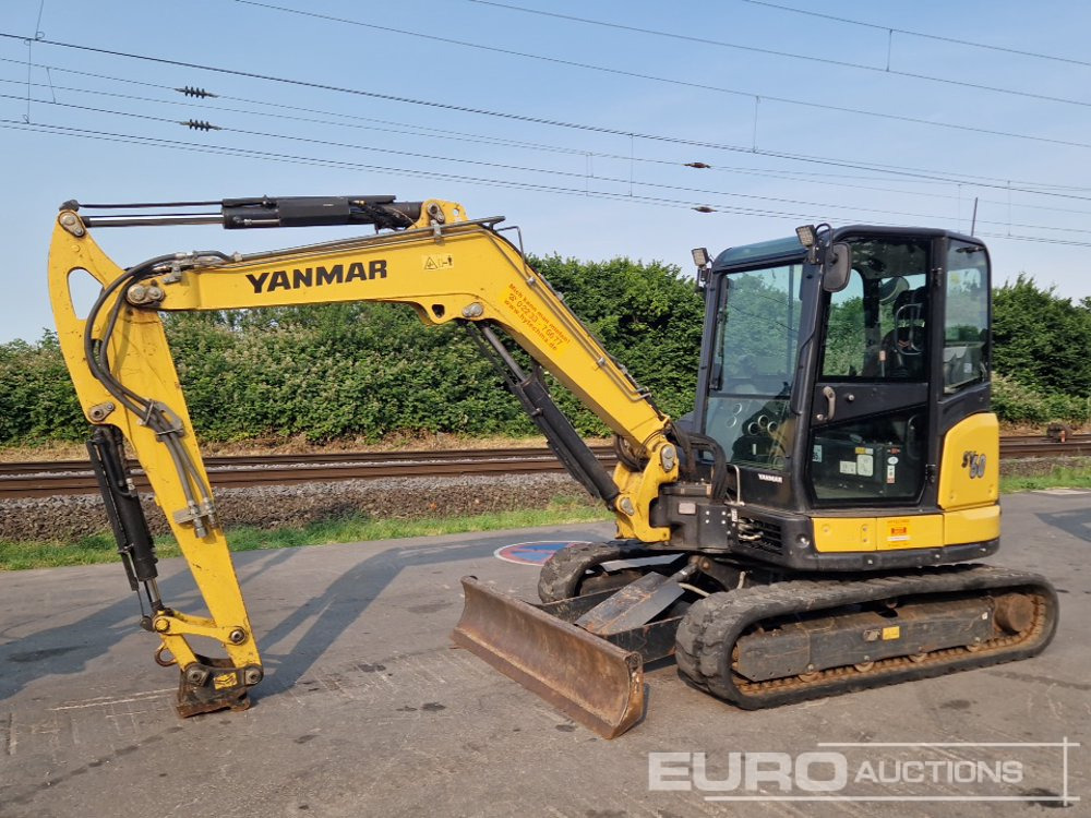 2019 Yanmar SV60-A - מיני מחפר: תמונה 1 2019 Yanmar SV60-A - מיני מחפר: תמונה 1