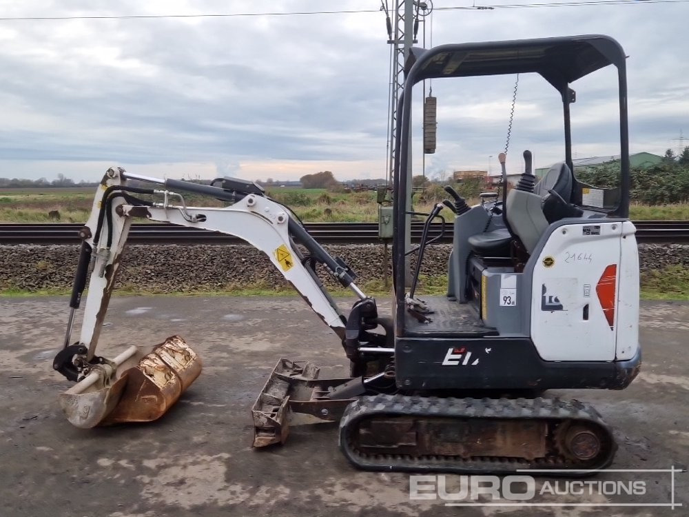 2020 Bobcat E17 - מיני מחפר: תמונה 2 2020 Bobcat E17 - מיני מחפר: תמונה 2