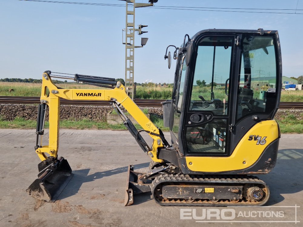 2020 Yanmar SV16 - מיני מחפר: תמונה 2 2020 Yanmar SV16 - מיני מחפר: תמונה 2