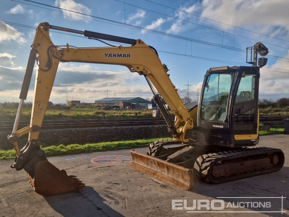 2020 Yanmar VIO85 - מיני מחפר: תמונה 1 2020 Yanmar VIO85 - מיני מחפר: תמונה 1