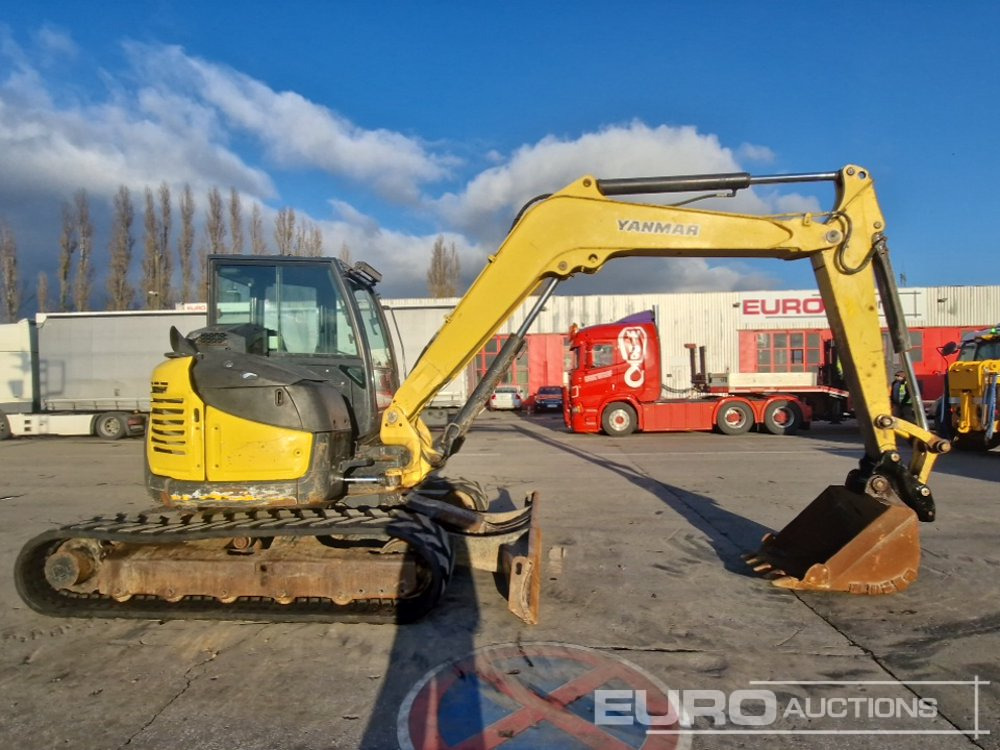 2020 Yanmar VIO85 - מיני מחפר: תמונה 5 2020 Yanmar VIO85 - מיני מחפר: תמונה 5