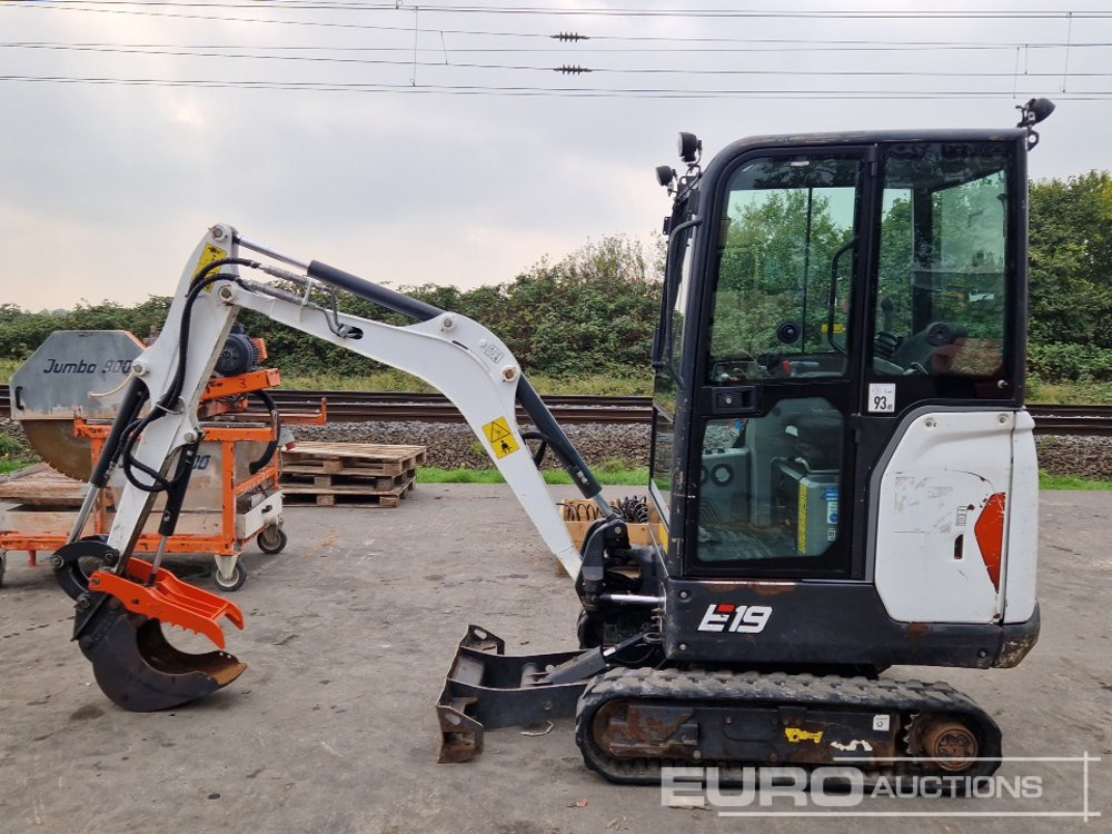 2021 Bobcat E19 - מיני מחפר: תמונה 2 2021 Bobcat E19 - מיני מחפר: תמונה 2
