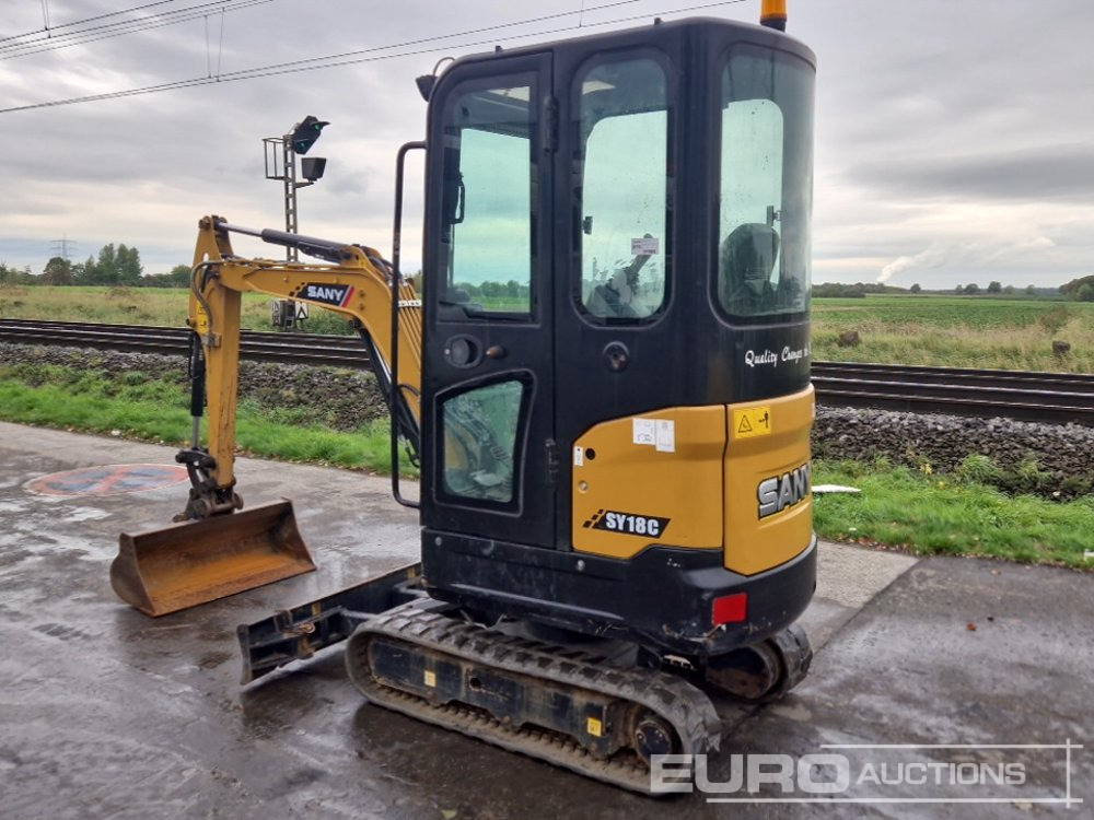 2021 Sany SY18C - מיני מחפר: תמונה 3 2021 Sany SY18C - מיני מחפר: תמונה 3