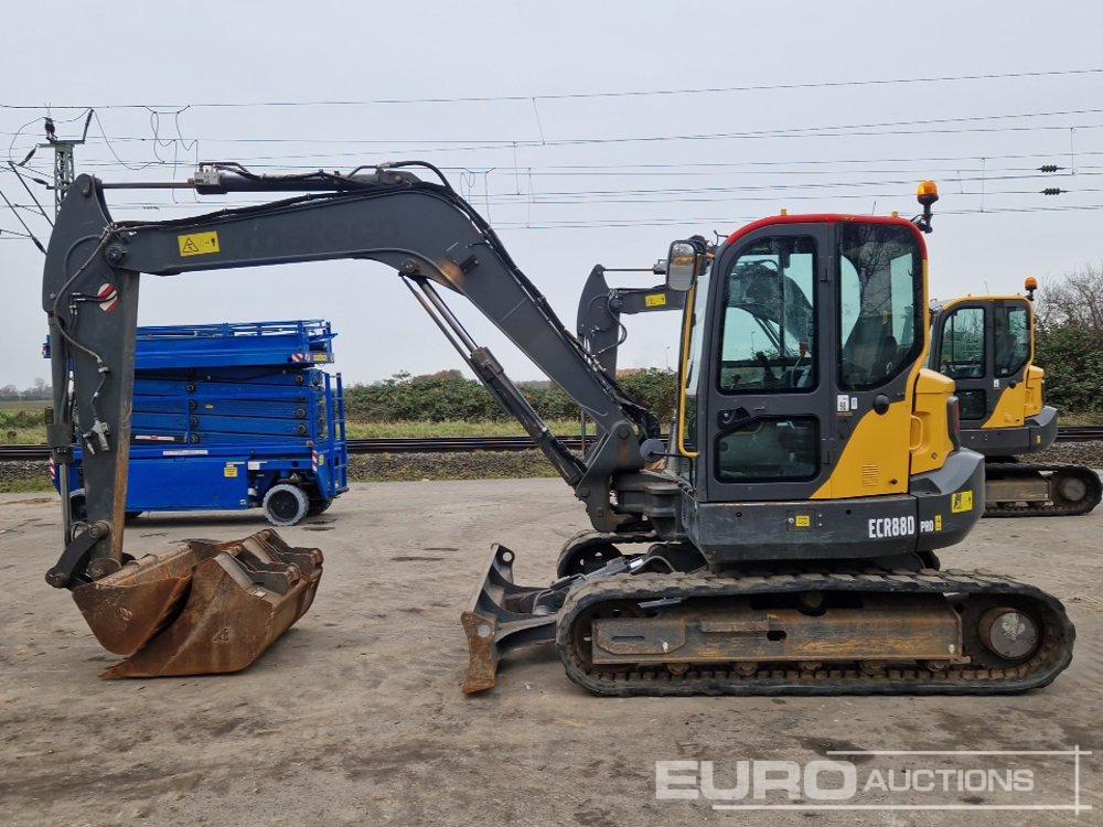 2021 Volvo ECR88D - מיני מחפר: תמונה 2 2021 Volvo ECR88D - מיני מחפר: תמונה 2