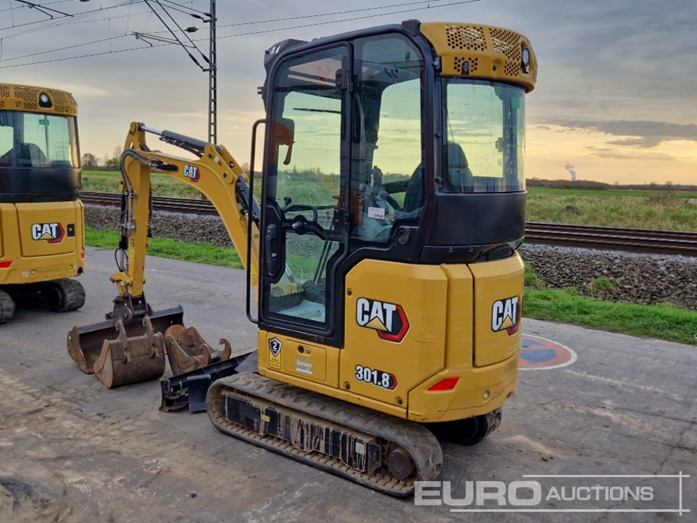 2022 CAT 301.8 - מיני מחפר: תמונה 3 2022 CAT 301.8 - מיני מחפר: תמונה 3
