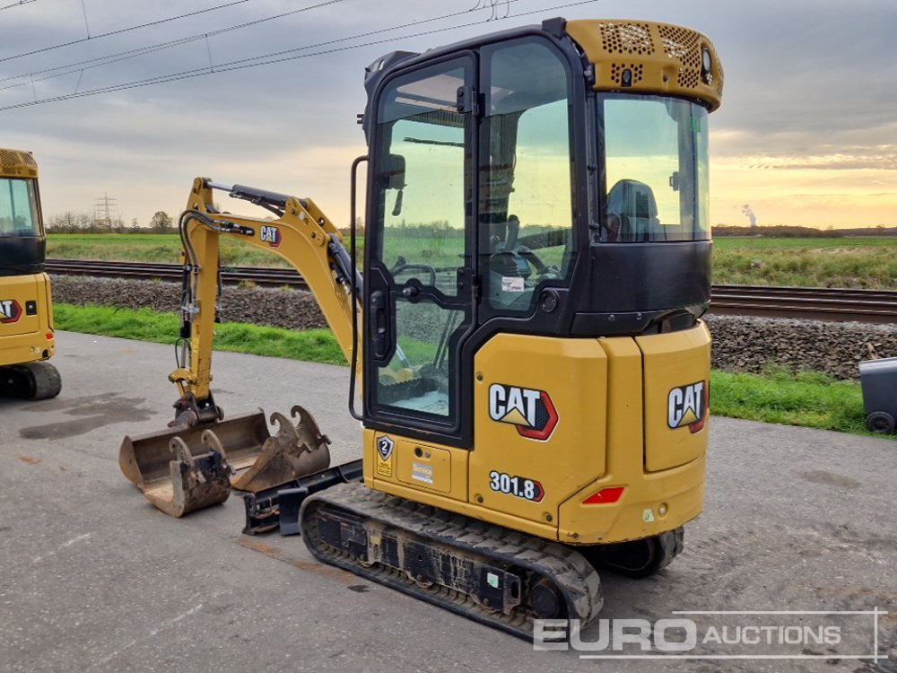 2022 CAT 301.8 - מיני מחפר: תמונה 3 2022 CAT 301.8 - מיני מחפר: תמונה 3