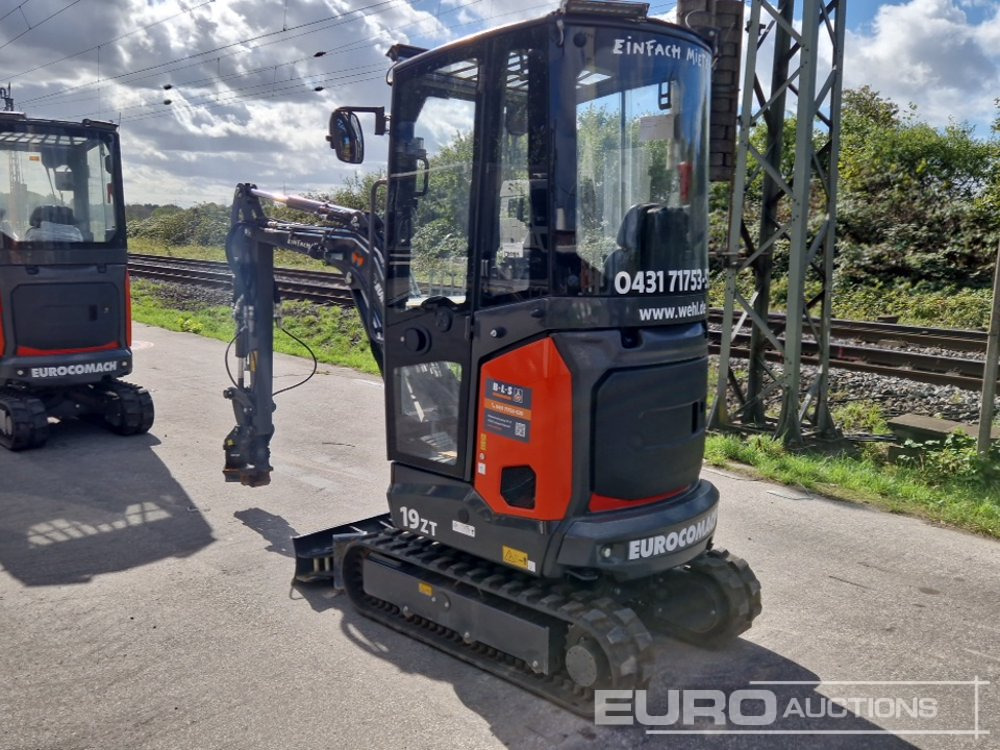 2023 Eurocomach 19ZT - מיני מחפר: תמונה 3 2023 Eurocomach 19ZT - מיני מחפר: תמונה 3