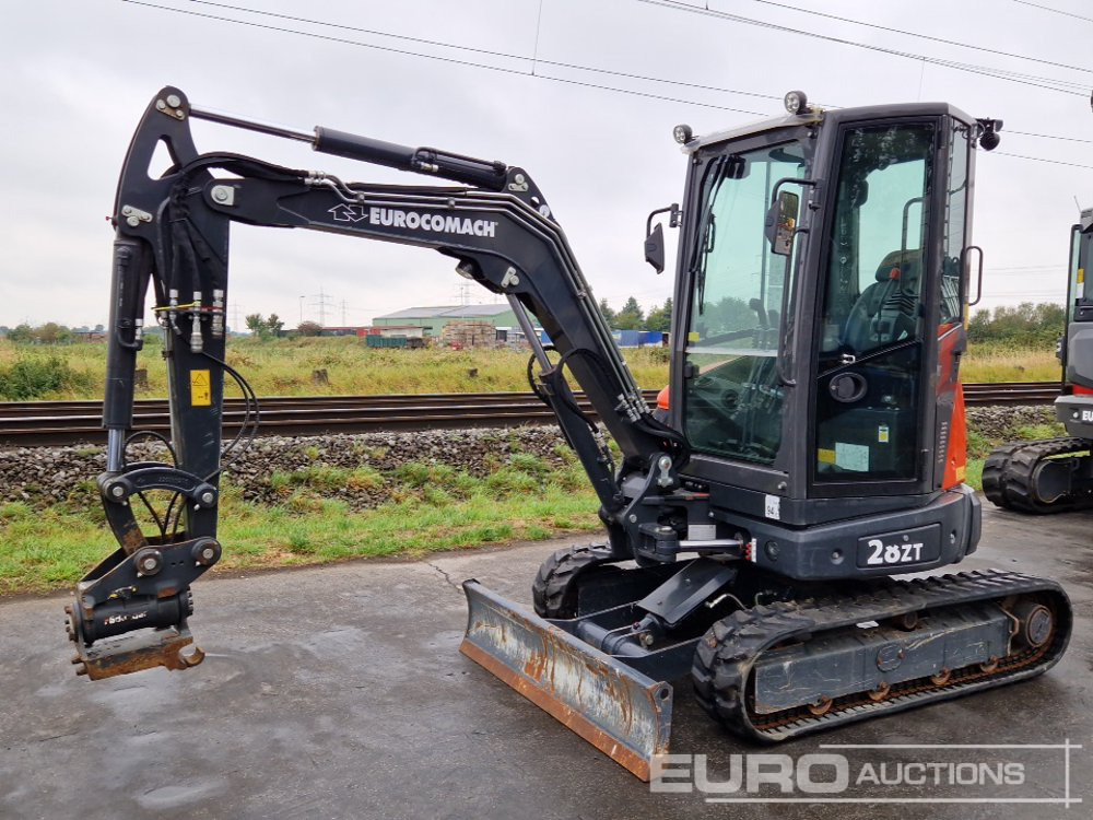 2023 Eurocomach 28ZT - מיני מחפר: תמונה 1 2023 Eurocomach 28ZT - מיני מחפר: תמונה 1