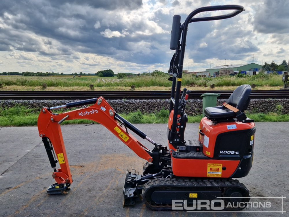 2023 Kubota K008-5 - מיני מחפר: תמונה 2 2023 Kubota K008-5 - מיני מחפר: תמונה 2