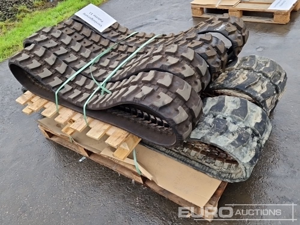 230x96x36 Rubber Tracks (4 of), Rubber Tracks (2 of) - רצועה עבור מכונת בנייה: תמונה 4 230x96x36 Rubber Tracks (4 of), Rubber Tracks (2 of) - רצועה עבור מכונת בנייה: תמונה 4