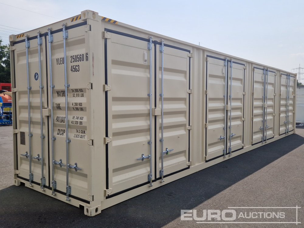 40ft HC 5 Door Container - מכולת משלוח: תמונה 1 40ft HC 5 Door Container - מכולת משלוח: תמונה 1