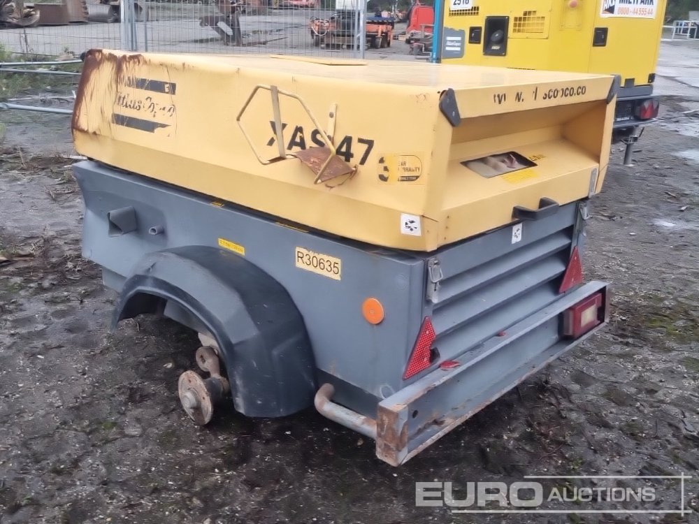 Atlas Copco XAS47 92CFM - מדחס אוויר: תמונה 3 Atlas Copco XAS47 92CFM - מדחס אוויר: תמונה 3