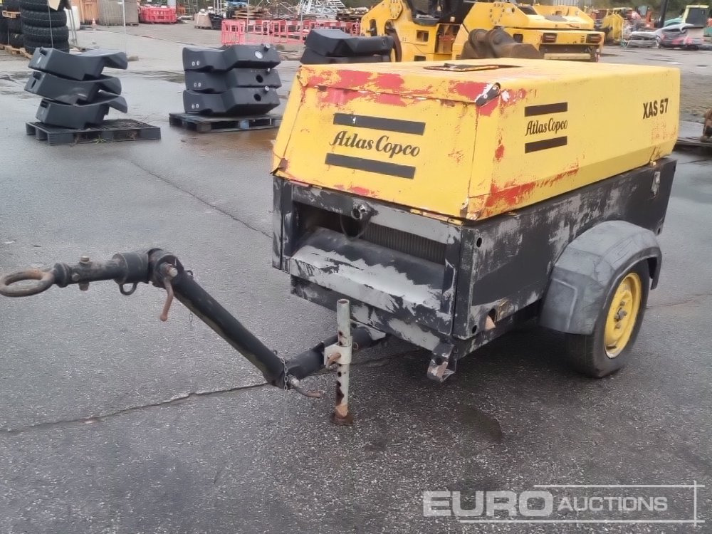 Atlas Copco XAS57DD 120CFM - מדחס אוויר: תמונה 1 Atlas Copco XAS57DD 120CFM - מדחס אוויר: תמונה 1