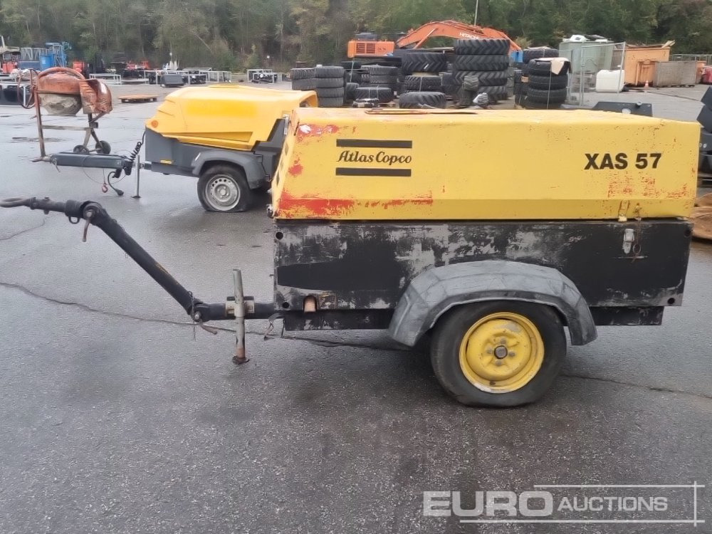 Atlas Copco XAS57DD 120CFM - מדחס אוויר: תמונה 2 Atlas Copco XAS57DD 120CFM - מדחס אוויר: תמונה 2