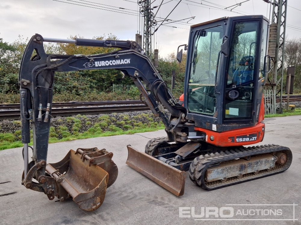 Eurocomach ES28.2ZT - מיני מחפר: תמונה 1 Eurocomach ES28.2ZT - מיני מחפר: תמונה 1