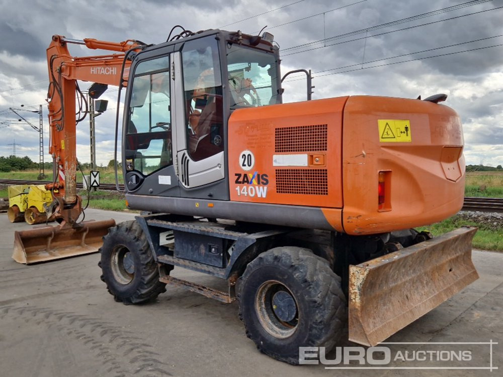 Hitachi ZX140W-3 - מחפר גלגלים: תמונה 3 Hitachi ZX140W-3 - מחפר גלגלים: תמונה 3