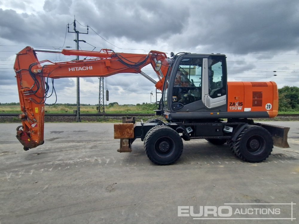 Hitachi ZX190W-3 - מחפר גלגלים: תמונה 2 Hitachi ZX190W-3 - מחפר גלגלים: תמונה 2