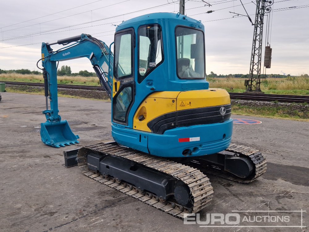 Kubota KX155-3SZ - מיני מחפר: תמונה 3 Kubota KX155-3SZ - מיני מחפר: תמונה 3