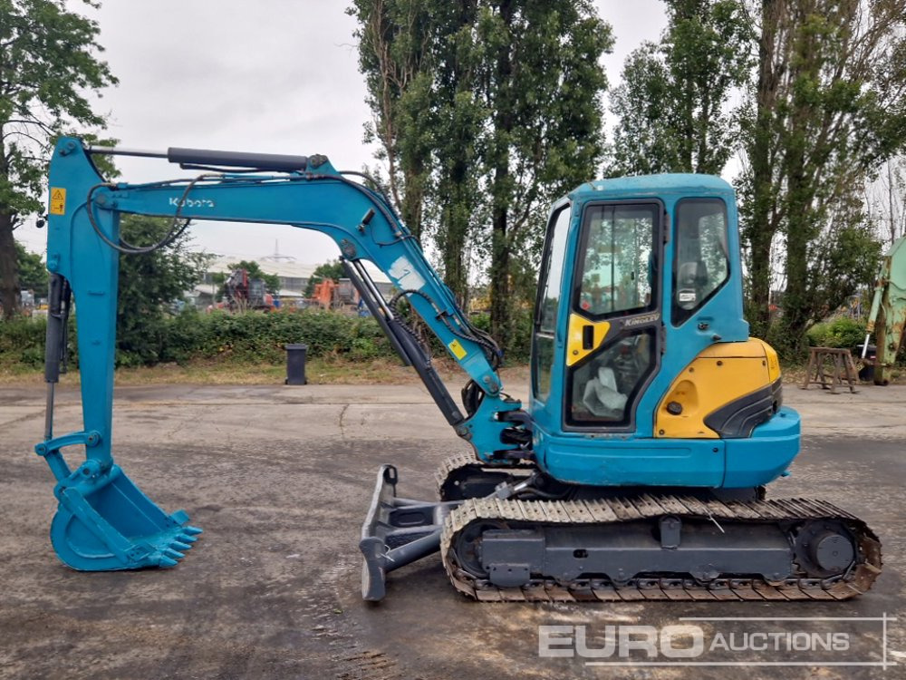 Kubota KX161-3SZ - מיני מחפר: תמונה 2 Kubota KX161-3SZ - מיני מחפר: תמונה 2