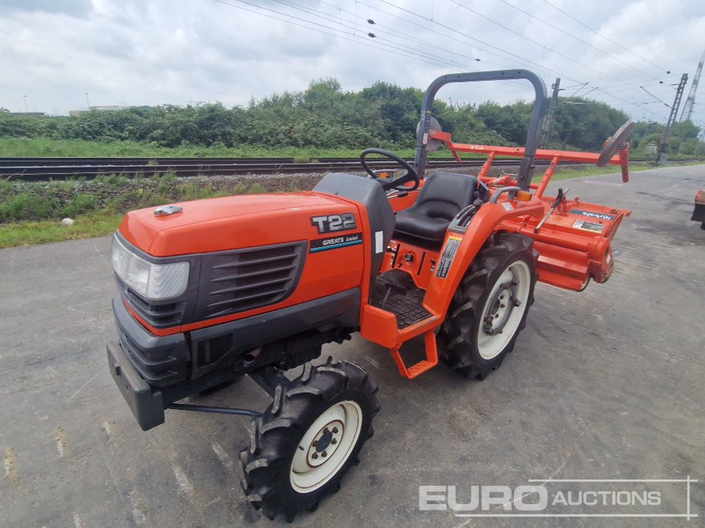 Kubota T22 - טרקטור קומפקטי: תמונה 1 Kubota T22 - טרקטור קומפקטי: תמונה 1