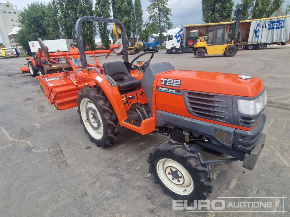 Kubota T22 - טרקטור קומפקטי: תמונה 4 Kubota T22 - טרקטור קומפקטי: תמונה 4