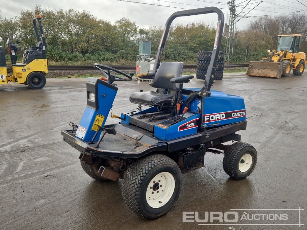New Holland TM274 4WD Ride on Lawnmower, Roll Bar - מכסחת גינה: תמונה 1 New Holland TM274 4WD Ride on Lawnmower, Roll Bar - מכסחת גינה: תמונה 1