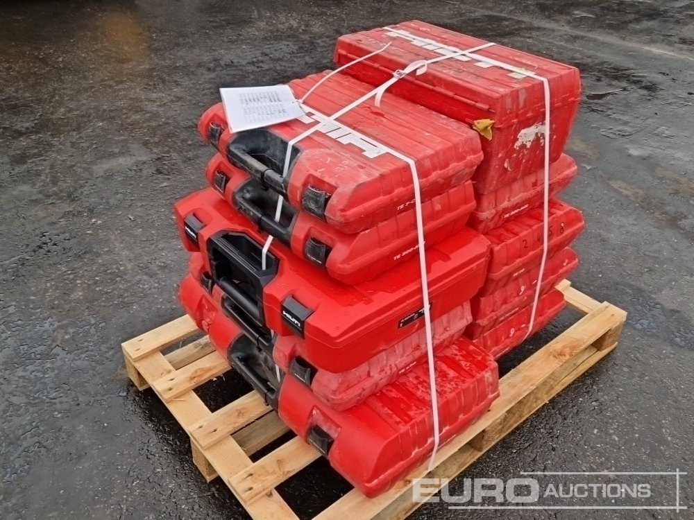 Pallet of Assorted Hilti Tools, Demolition Hammer, Needle Gun, Rotary Hammer, Leveling Laser - ציוד בנייה: תמונה 3 Pallet of Assorted Hilti Tools, Demolition Hammer, Needle Gun, Rotary Hammer, Leveling Laser - ציוד בנייה: תמונה 3