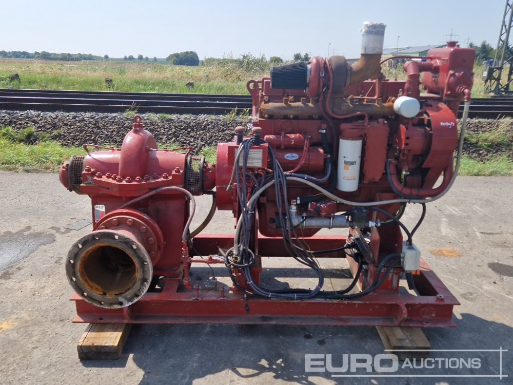 Sterling TD20D 10" Water Pump, 8500L/Min, Cummins 6 Cylinder Turbo Diesel Enginr - משאבת מים: תמונה 2 Sterling TD20D 10" Water Pump, 8500L/Min, Cummins 6 Cylinder Turbo Diesel Enginr - משאבת מים: תמונה 2