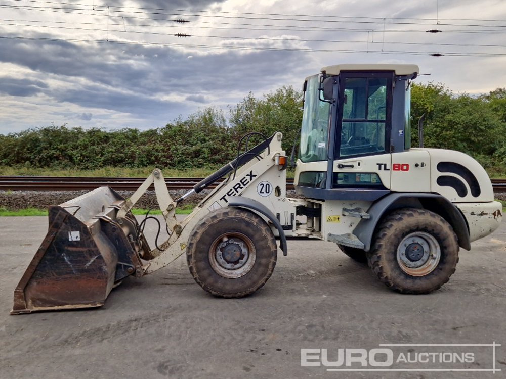 Terex TL80 - מעמיס גלגלים: תמונה 2 Terex TL80 - מעמיס גלגלים: תמונה 2