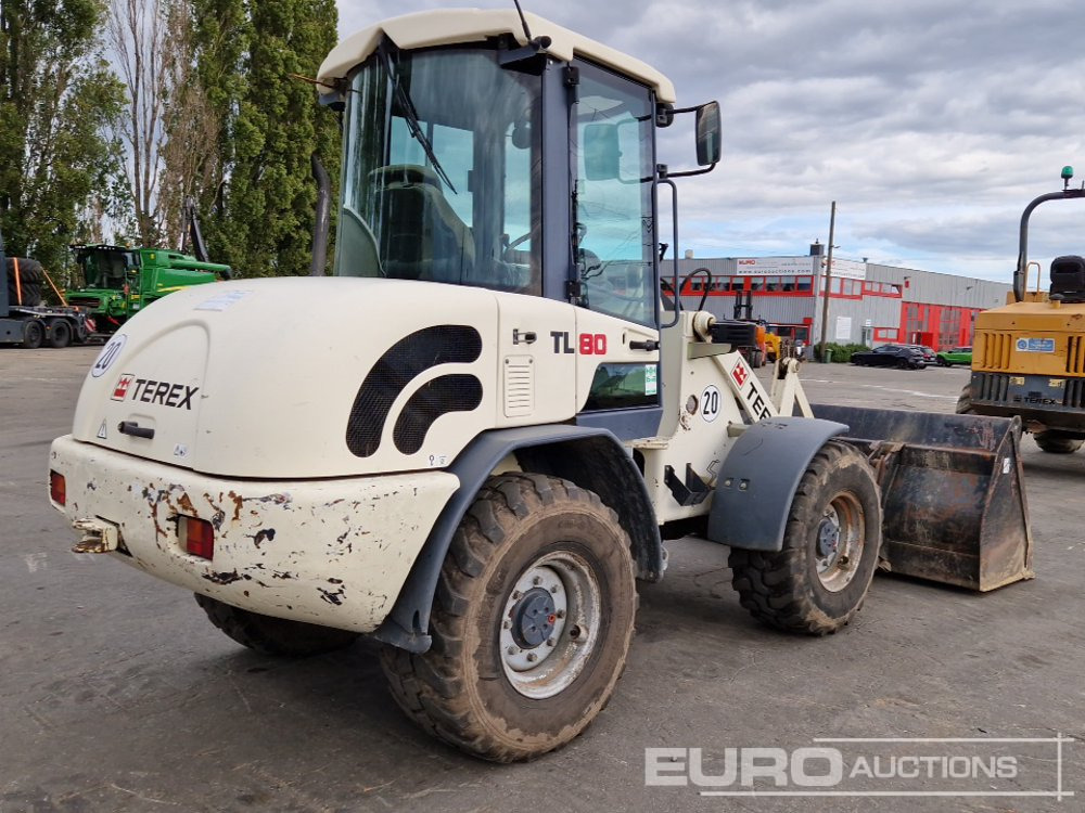 Terex TL80 - מעמיס גלגלים: תמונה 5 Terex TL80 - מעמיס גלגלים: תמונה 5